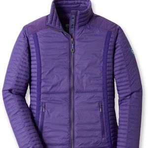 Purple Kuhl Spyfire Down Puffer Coat Size M